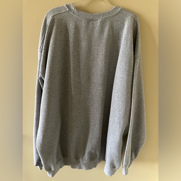 ICU Nurse Embroidered Logo Sweatshirt in Heather Gray - Picture 3 of 3